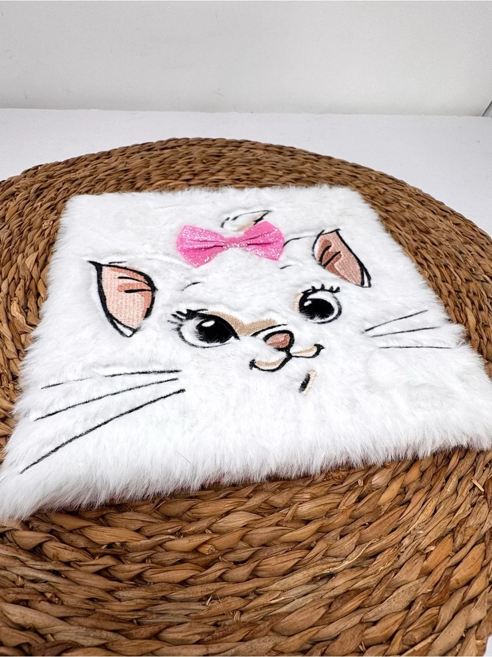 DISNEY The Aristocratics Marie Plush Fuzzy Eyeshadow Palette, NEW